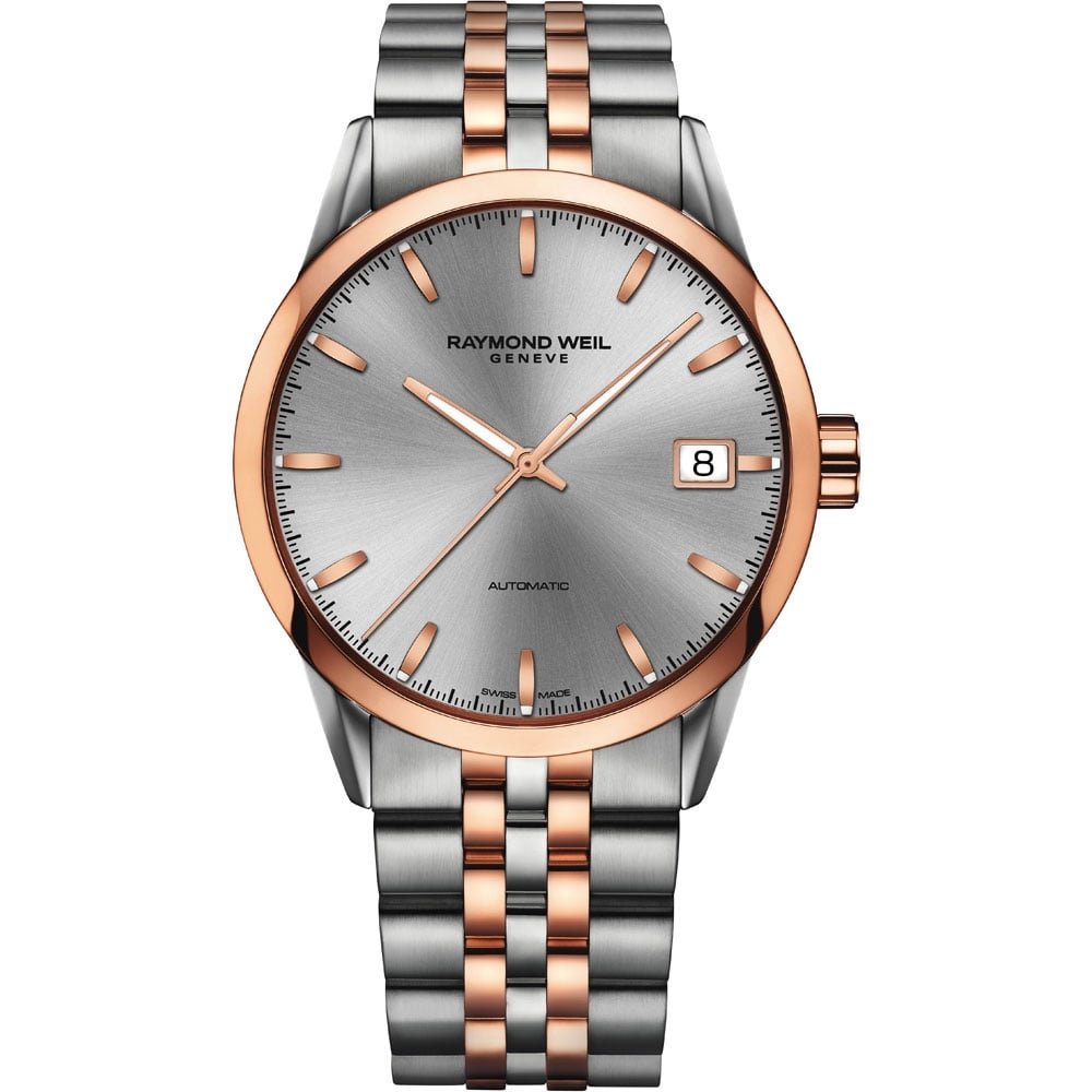 Raymond Weil Men's 2740-SP5-65011 Automatic Analog Watch - Stainless Steel Bracelet | Luxury Dress Watch for Business, Formal Events & Everyday Wear