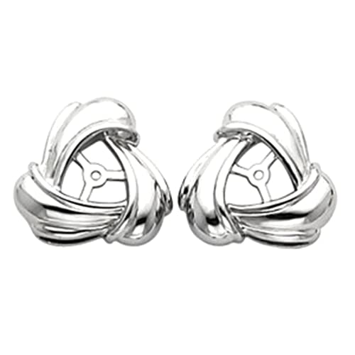 Stylish Sterling Silver 6.3mm ID Earring Jackets - Perfect for Everyday Wear & Special Occasions