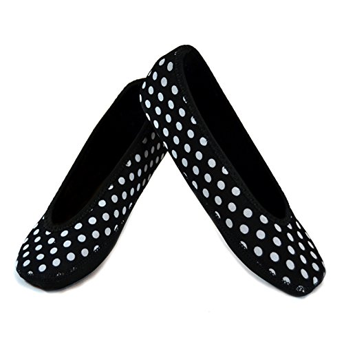 Black/White Polka Dots