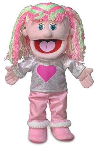 Siena Small 36 cm Hand Puppet - Soft Plush Animal Puppet for Kids, Storytelling & Educational Play - Perfect for Classroom, Home & Theater Performances