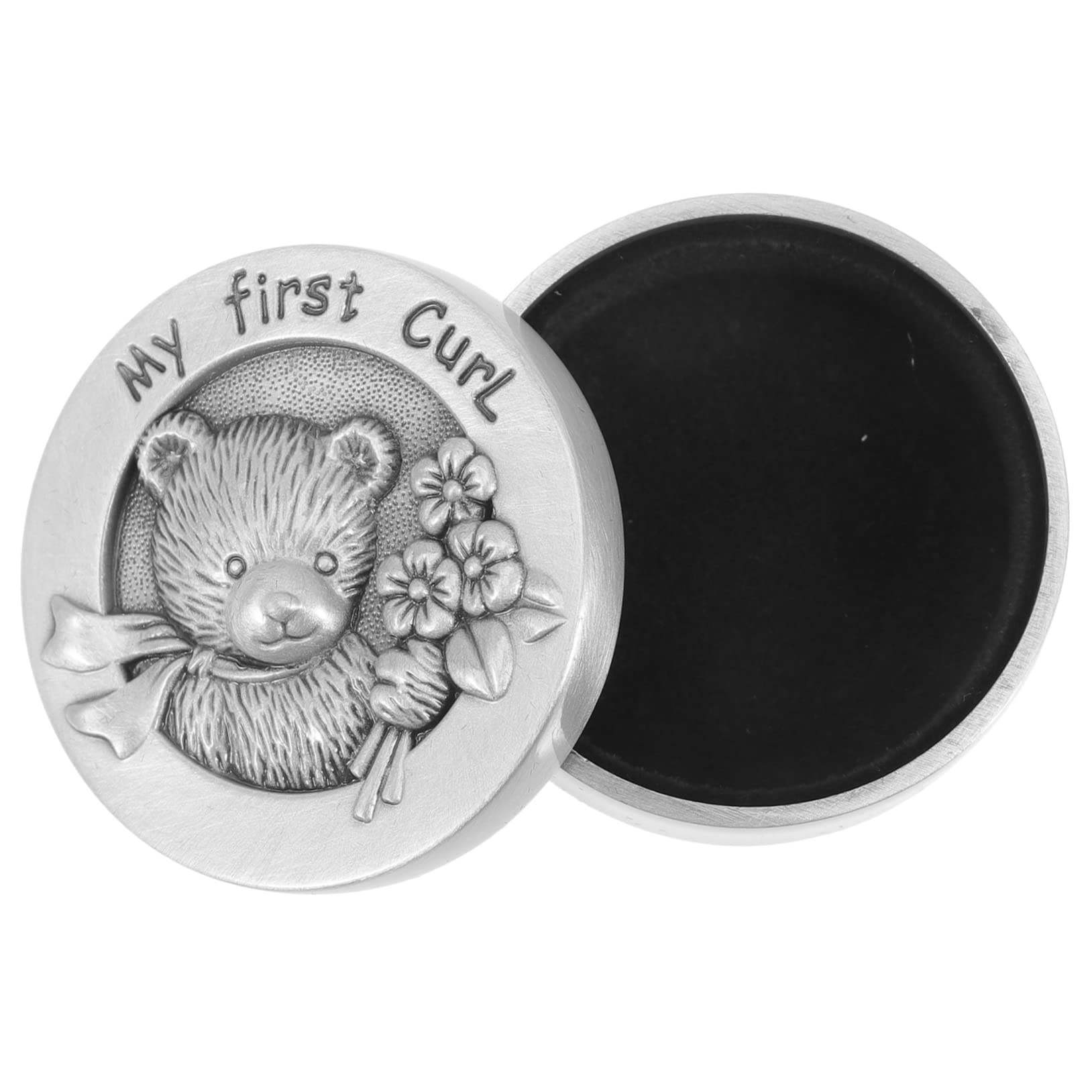 IWOWHERO 2 Pack Baby Tooth Keepsake Box - Stainless Steel First Tooth Holder for Newborn, Infant & Toddler Memories - Perfect Baby Shower Gift & 1st Birthday Present (Lanugo Collection Case)
