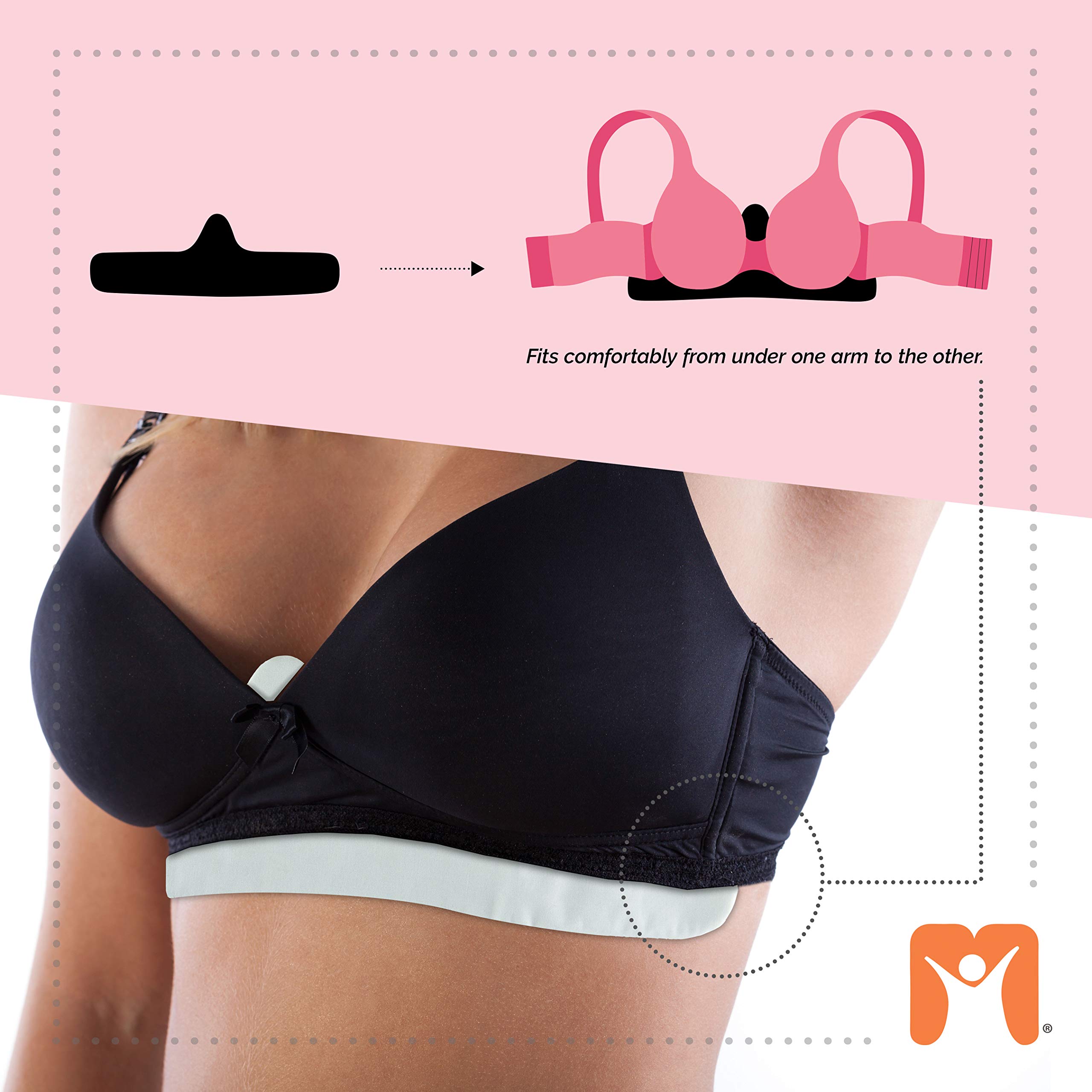 More of Me to Love Moisture-Wicking Bra Liners (3-Pack) - Size S, Beige | Comfortable & Breathable for Yoga, Workouts & Everyday Wear