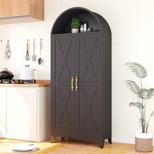 Archedpantry-2door-black
