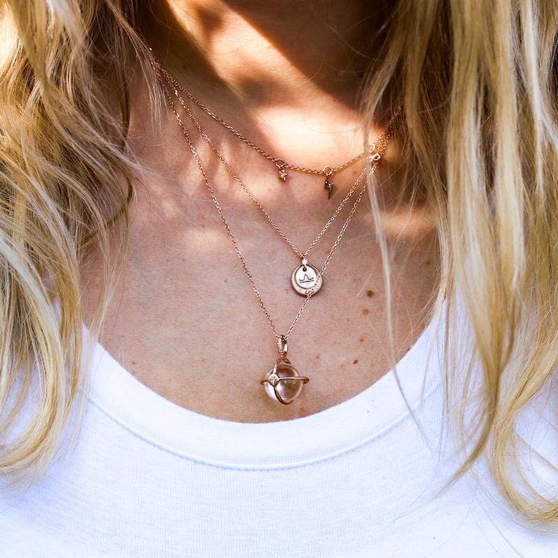 Eternal Light Charm Necklace - Dainty Silver Pendant for Women, Meaningful Gift for Birthday/Anniversary - Perfect for Everyday Wear & Special Occasions