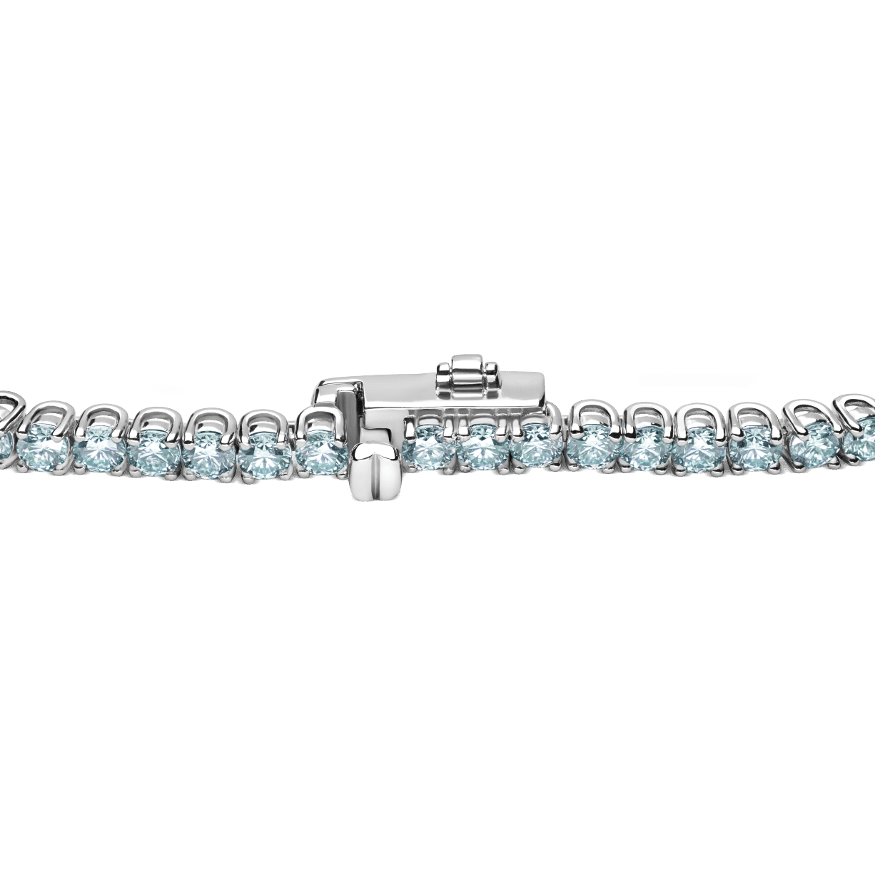 Elegant Blue Tennis Bracelet for Women - Dainty & Delicate Cubic Zirconia Tennis Chain Bracelet - Perfect for Everyday Wear, Gifts & Special Occasions