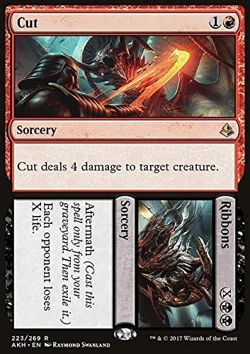 MTG Magic: The Gathering - Ribbons (223) Amonkhet AKH Card | Collectible Trading Card Game for Players & Enthusiasts | Perfect for Deck Building & Tournaments