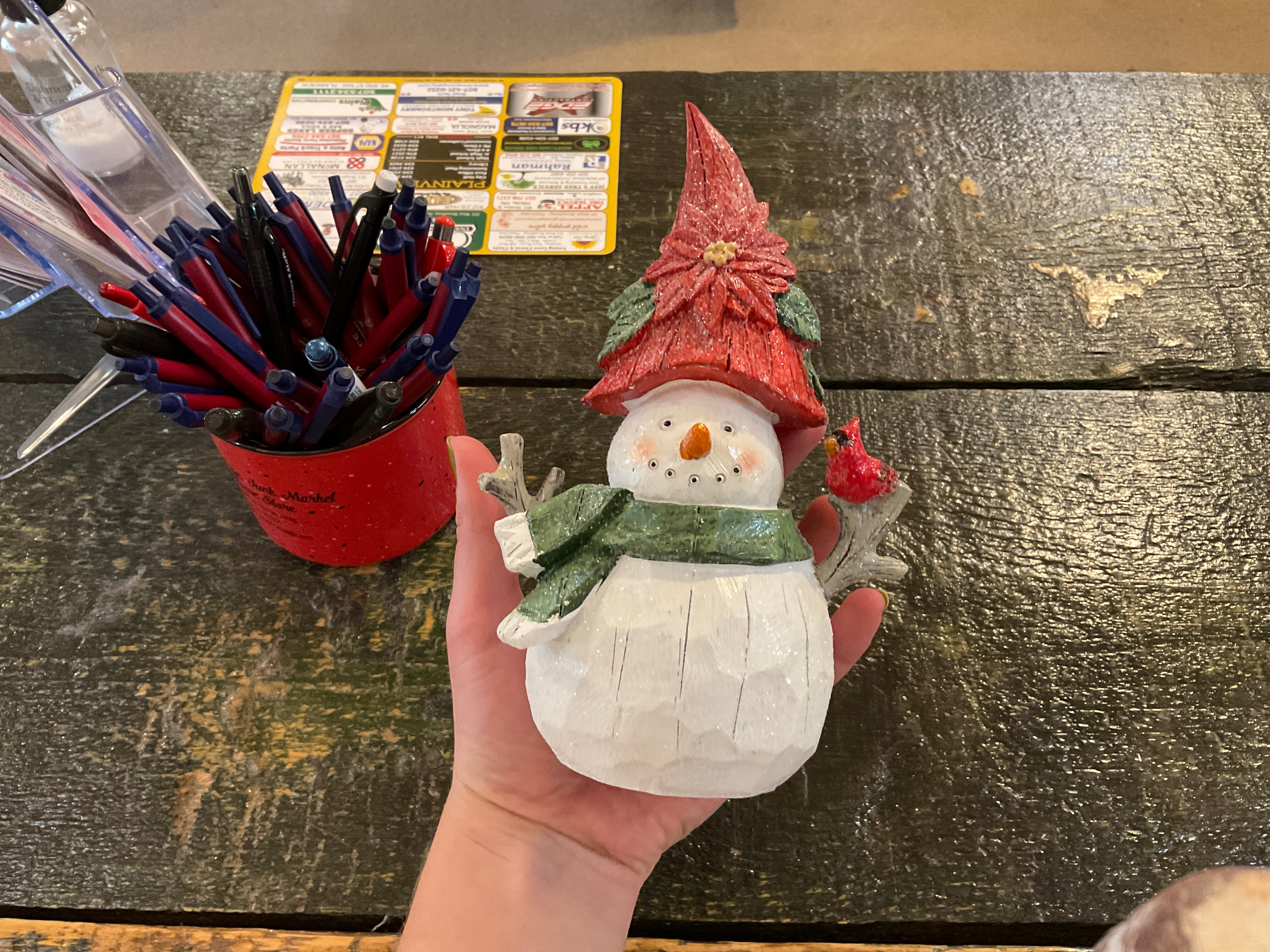 2 Ball Snowman Christmas Decor - Festive Holiday Snowman Ornament for Tree, Home & Office Decorations | Perfect for Xmas, Winter & Holiday Season