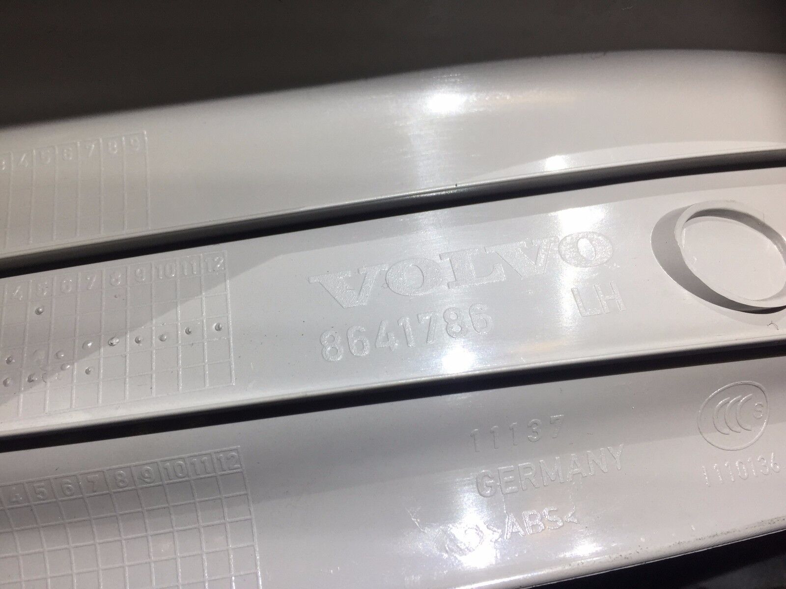2005-2011 Volvo S40 T5 Left Rear Driver Side Door Sill Panel - OEM Replacement Part - Perfect for Car Interior Repair & Customization