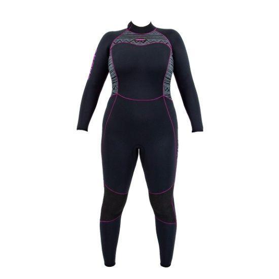 AKONA 3mm Quantum Stretch Full Wetsuit for Scuba Diving, Surfing & Water Sports - Premium Neoprene Comfort & Flexibility