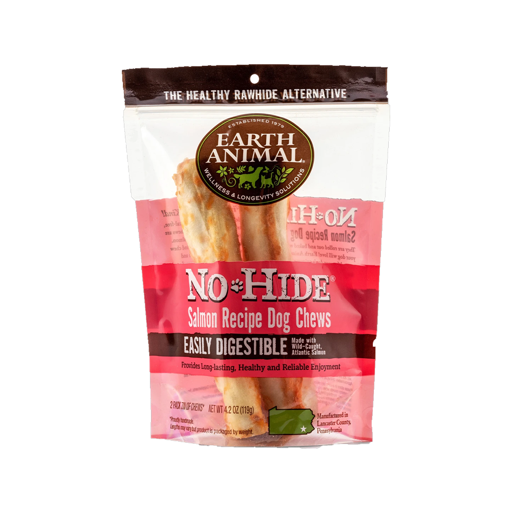 Premium No Hide Salmon Dog Chews - All-Natural, Grain-Free Dog Treats for Training & Dental Health - Perfect for Puppies, Adult & Senior Dogs - Indoor & Outdoor Use