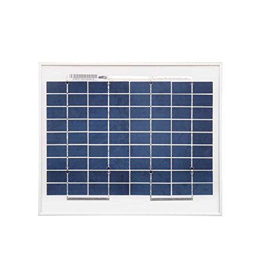 10W 12V Solar Panel Kit with PWM Charge Controller - 10A 12V/24V Solar Regulator, Z Bracket & 1M Cable for RV, Home, Boat, and Off-Grid Power Systems | Portable Solar Charging Solution for Camping, Emergency Backup & Outdoor Adventures