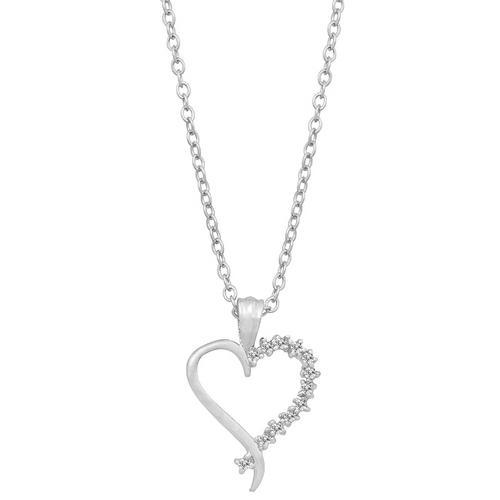 Elegant Classic Heart Pendant Necklace for Women - Sterling Silver or Gold Plated Romantic Jewelry Gift for Her - Perfect for Valentine's Day, Anniversary & Special Occasions