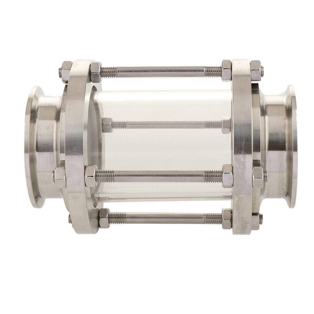 Sanitary Stainless Steel Tri Clamp Sight Glass for Pipe Fittings - 77.5mm (3.05