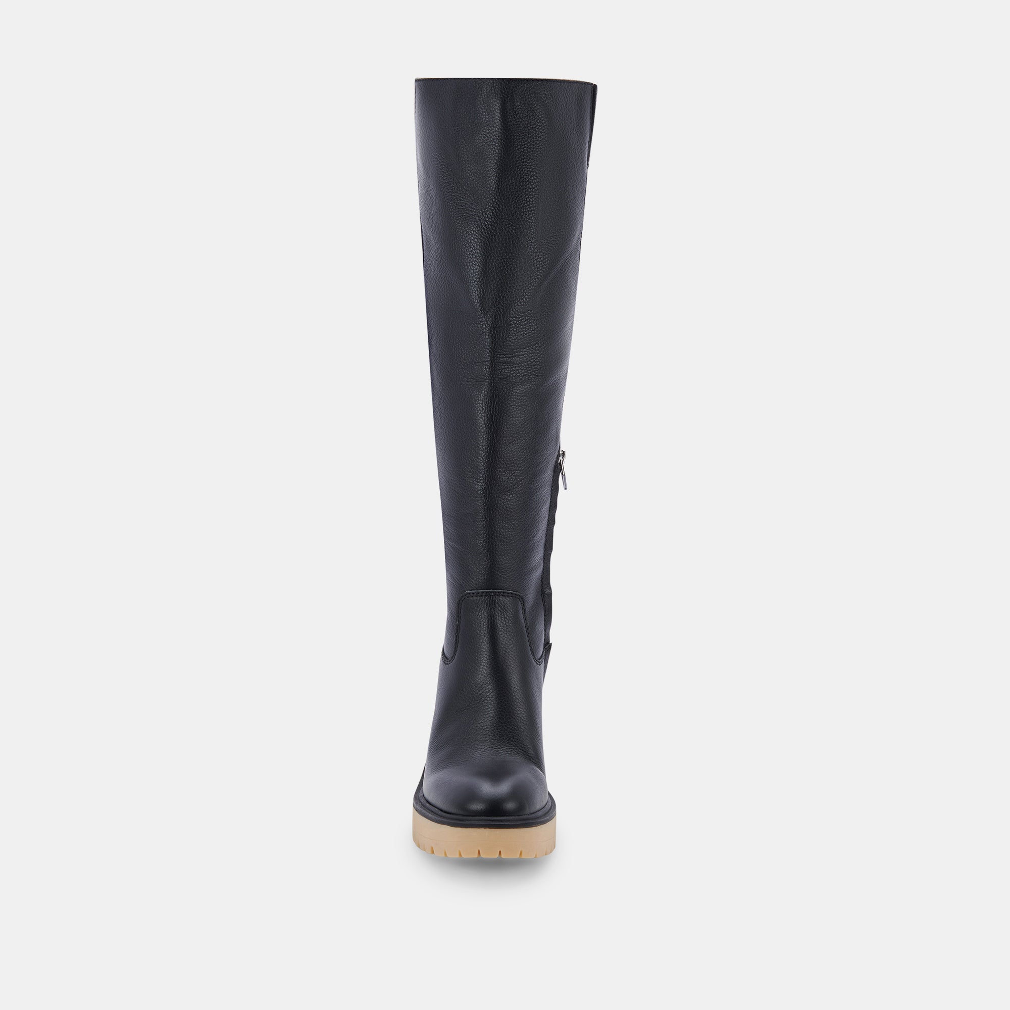 **Corry H2O Wide Black Leather Boots - Waterproof & Comfortable for Outdoor, Hiking, and Work**