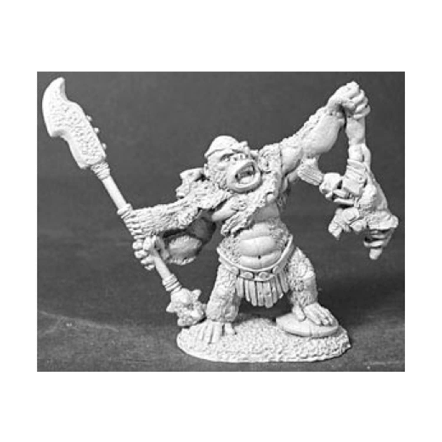 Reaper Miniatures Tonga Gorilla Man Gladiator - 28mm Tabletop Gaming Miniature for Dungeons & Dragons, Pathfinder & Wargaming Scenes