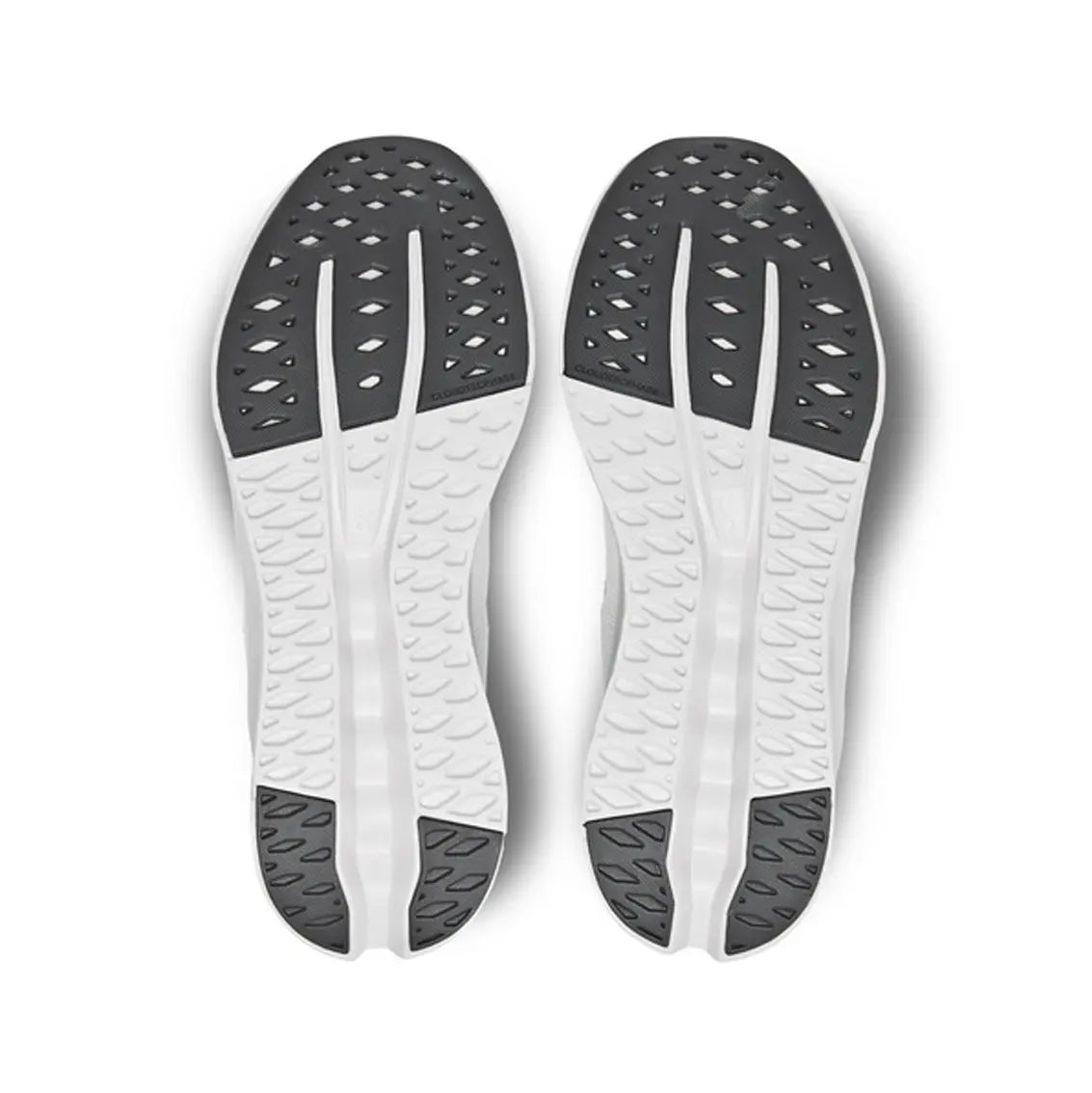 Men's On Running Cloudsurfer 7 Running Shoes - White/Frost - Lightweight & Cushioned for Road Running, Jogging & Gym Workouts