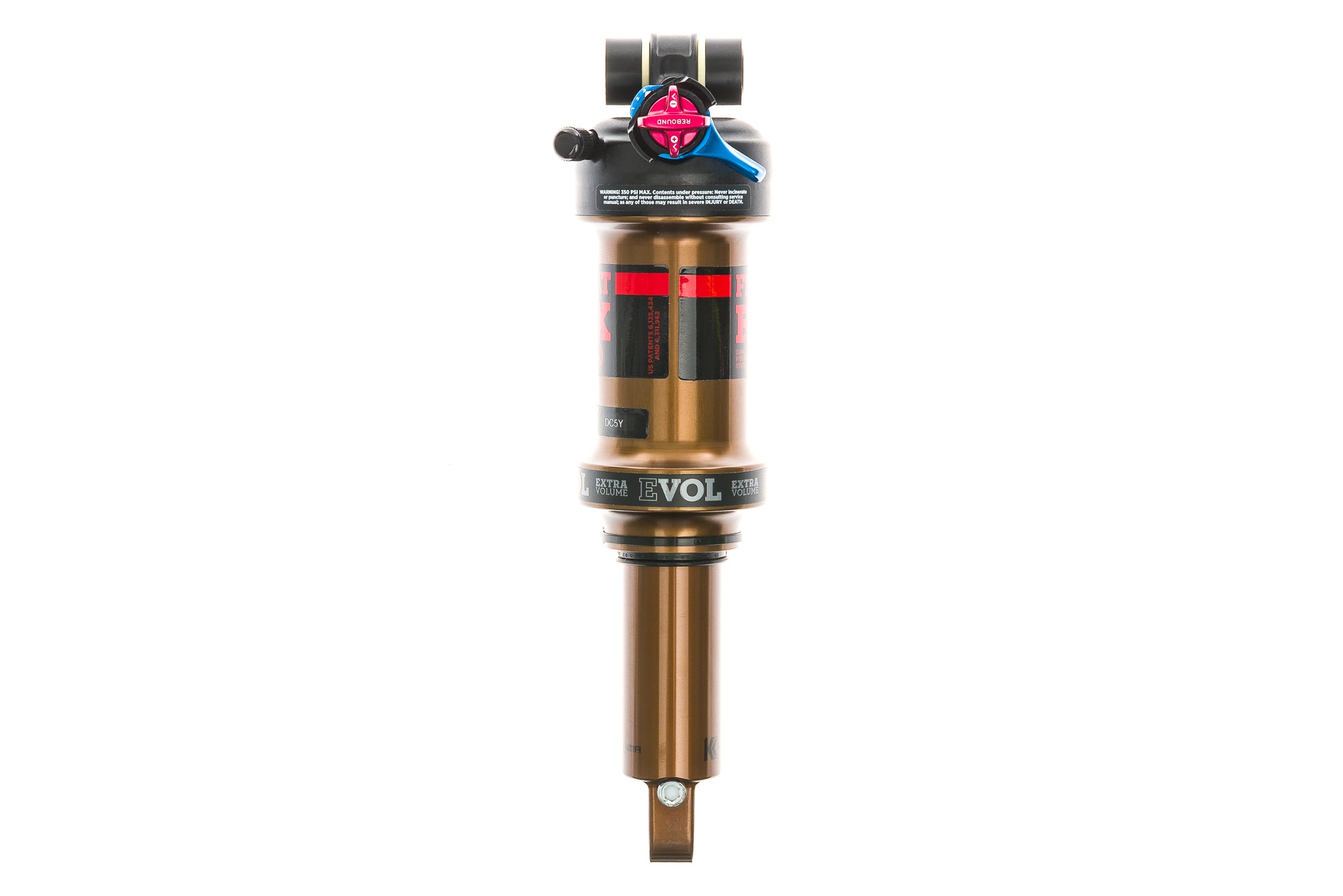 2018 Fox Float Factory EVOL Pivot Rear Shock 7.875 x 2.0 - High-Performance MTB Rear Suspension for Downhill & Enduro Biking - Perfect for Trail Riding and Mountain Biking Adventures