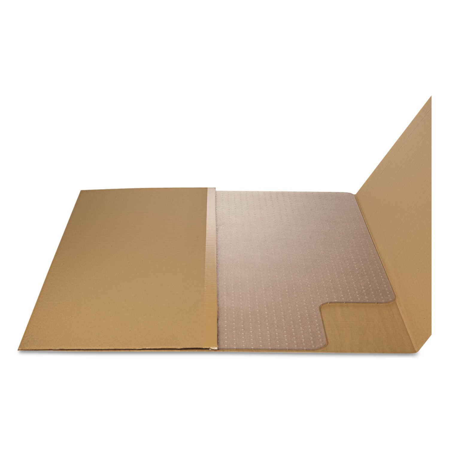 Alera ALEMAT4660CLPR Clear Studded Chair Mat for Low Pile Carpet - 46