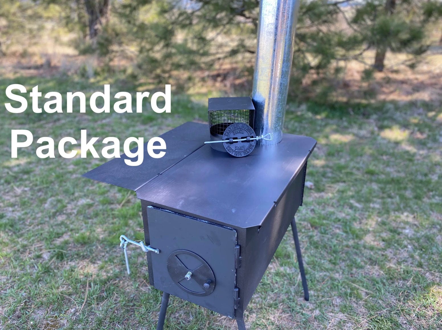 Portable Wilderness Wood Camping Stove - Lightweight Outdoor Cooking Gear for Backpacking, Hiking & Survival | Perfect for Camping Trips & Emergency Preparedness