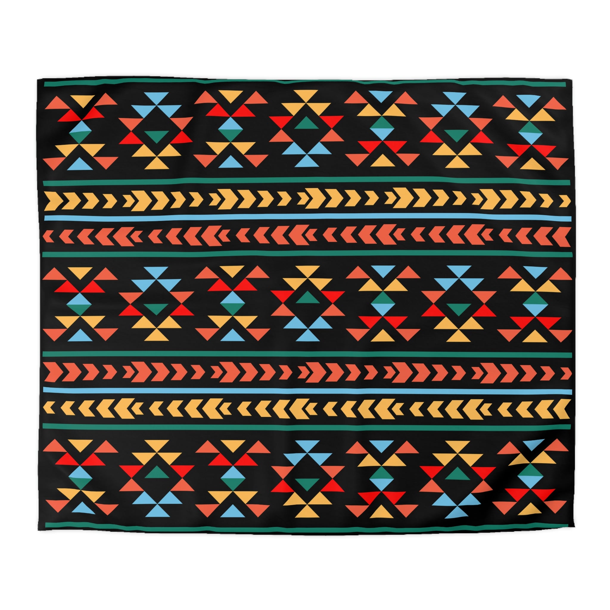 Southwestern Night Canyon Print Duvet Cover - Soft Microfiber Bedding Set in 3 Sizes (Twin/Queen/King) for Cozy Bedroom Decor & Southwestern Style Home