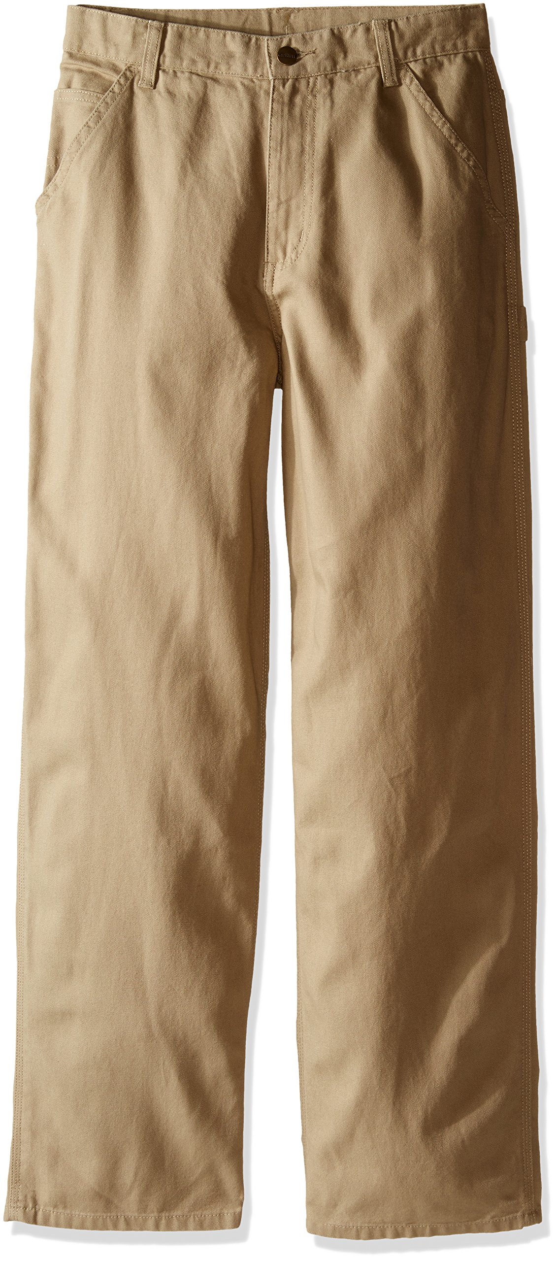 Carhartt Boys Dungaree Pants - Durable Work Pants for Kids | Heavy-Duty Cotton Denim Overalls | Perfect for Outdoor Play, Farm Work & School Activities