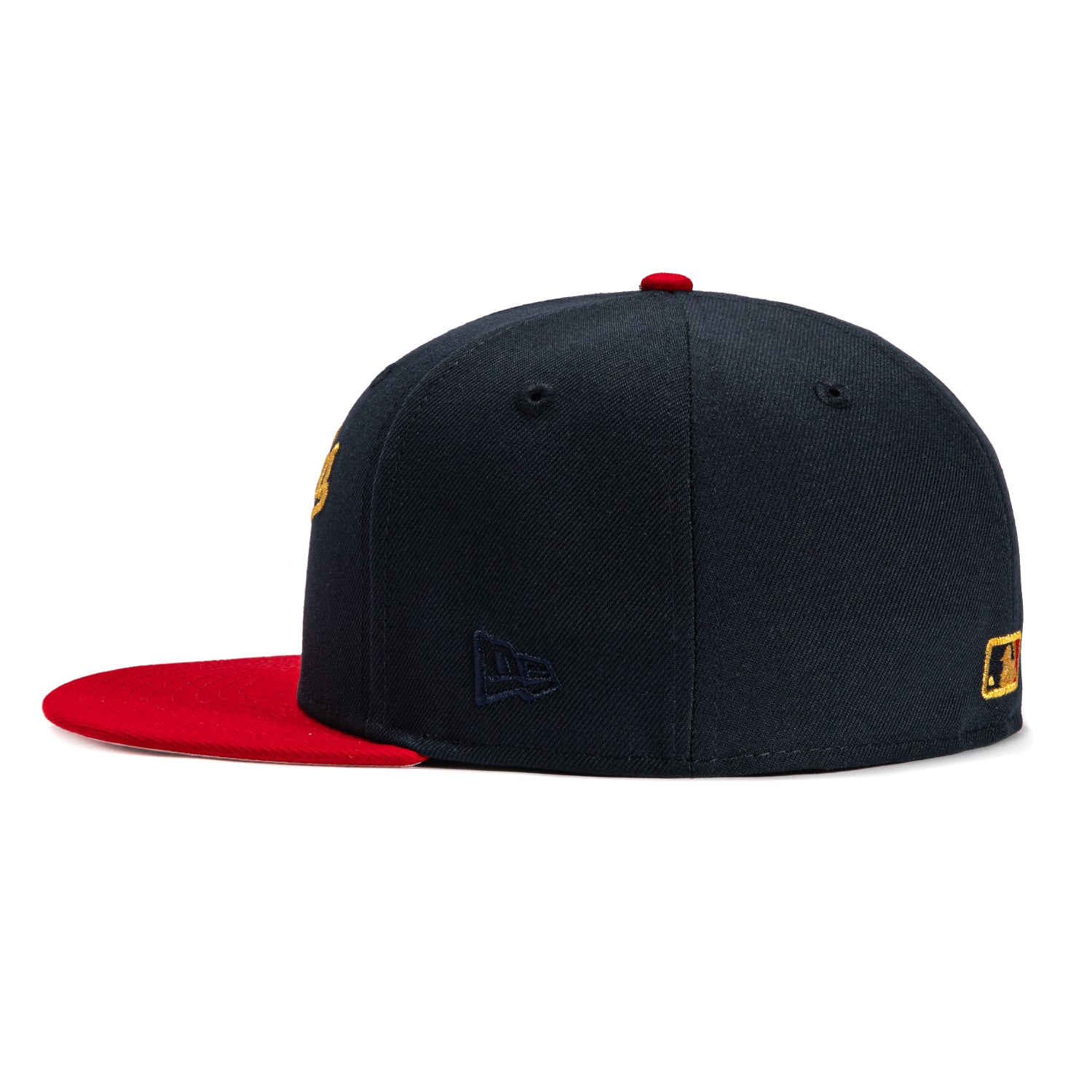 New Era 59Fifty Los Angeles Dodgers 1984 Olympic Patch Script Hat - Navy, Red & Gold Baseball Cap for Men - Perfect for Dodgers Games, Sports Events & Casual Wear