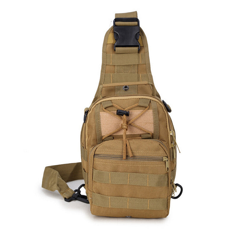 Tactical Shoulder Sling Bag - Durable Crossbody Chest Pack for Outdoor, Hiking, Travel & EDC Essentials | Compact & Water-Resistant Design