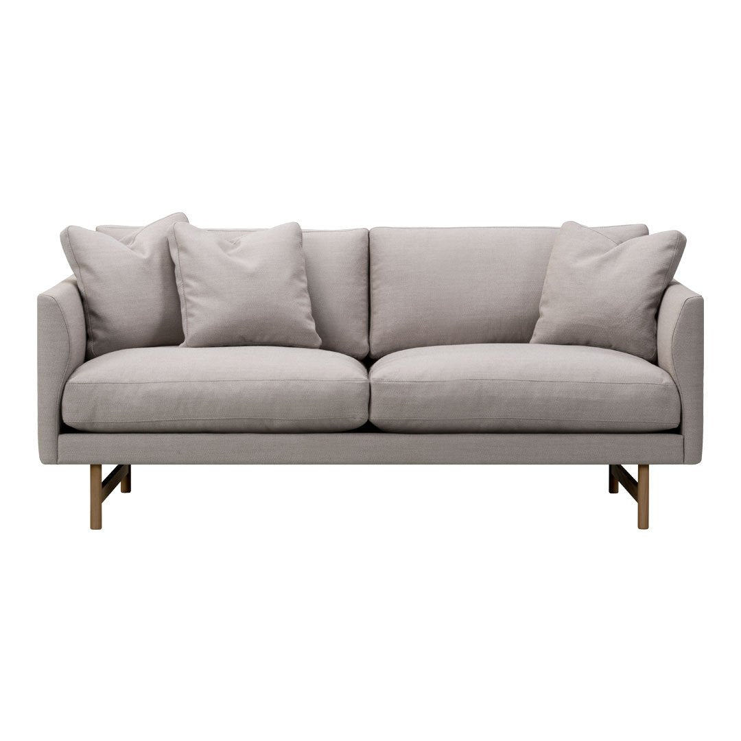 Calmo Sofa 80 - 2 Seater Modern Couch with Sturdy Wood Base for Living Room, Lounge & Small Spaces | Comfortable Contemporary Furniture