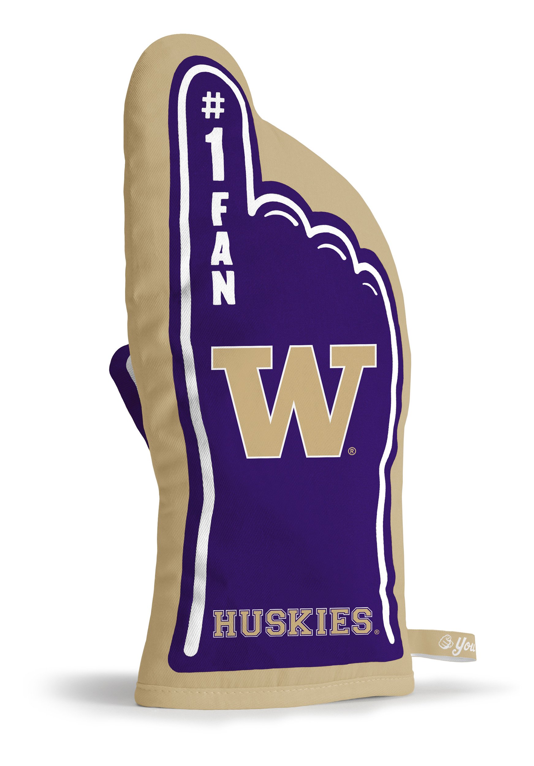 YouTheFan NCAA #1 Heat-Resistant Oven Mitt - Perfect for Baking, Grilling & Kitchen Safety