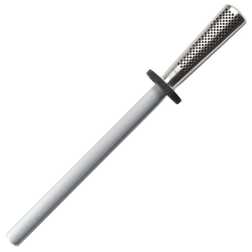 10 Inch Global Diamond Steel Knife Sharpener - Professional Grade for Kitchen, Camping & Outdoor Use