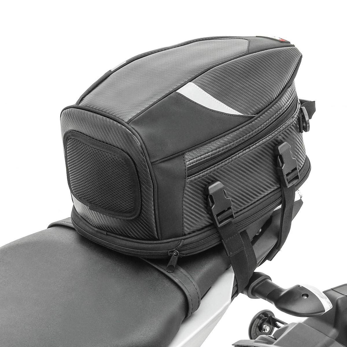 Waterproof Motorcycle Tail Bag - Compatible with Cruiser Iron Avus CB12908, Durable Travel Luggage for Road Trips & Daily Commuting