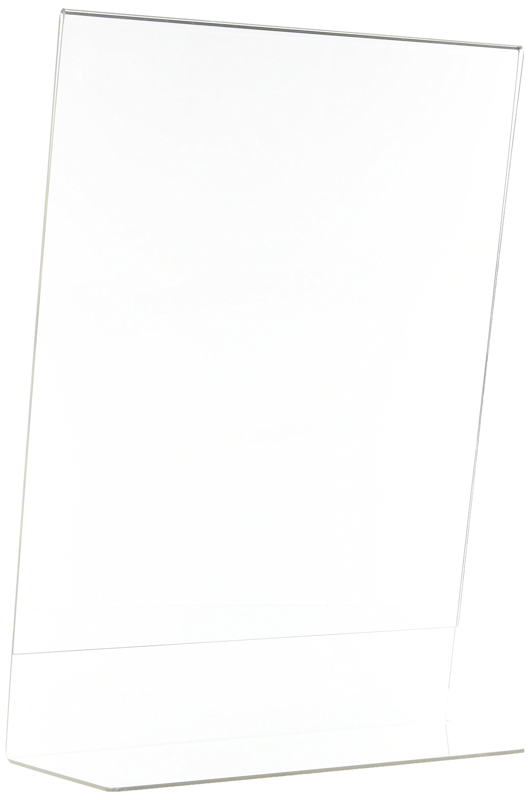 SEKISEI SSD-2737-00 A4 Vertical Photo Frame & Sign Stand - Single Sided Display for Home, Office, and Retail Store Decorations