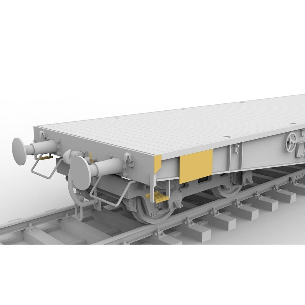 AK Interactive 35501 1/35 Scale Railway Schwerer Plattformwagen Tyme SSYS Model Kit - Perfect for WWII Military Dioramas and Train Enthusiasts