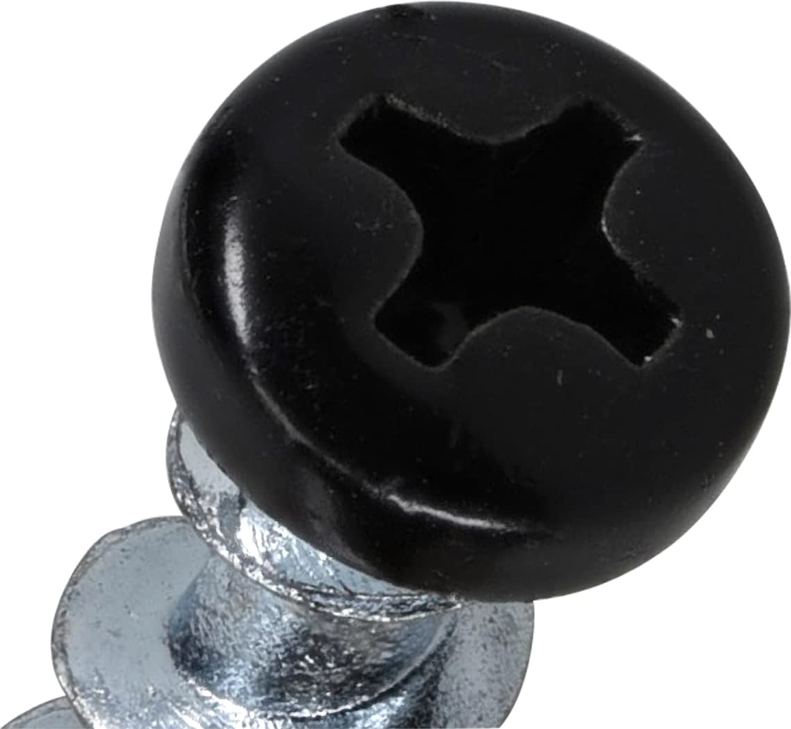 Hillman 377631 Borefast Drywall Anchors - Heavy Duty Black Wall Anchors for Hanging Pictures, Shelves & Mirrors - Secure Mounting Solution for Drywall & Plaster Walls