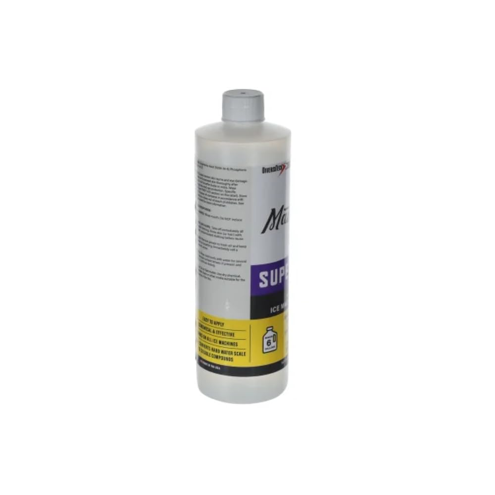 Edgewater Parts Nickel Safe Ice Machine Cleaner - Safe for All Ice Makers, Easy to Use, Economical & Effective Solution - Perfect for Restaurants, Bars, and Home Use