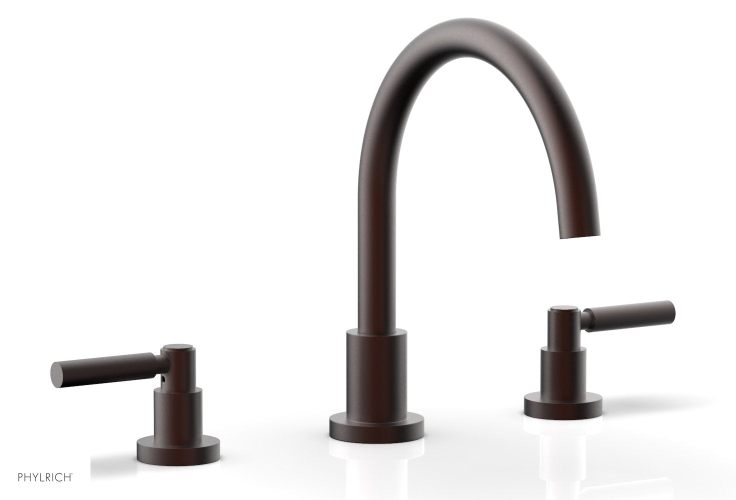 Premium Deck Tub Faucet Set with Lever Handles - D1130C Model - Perfect for Outdoor Showers, Pool Decks & Patio Installations