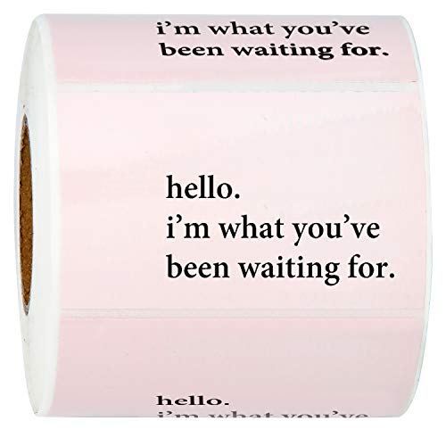 Waitting for - Pink(black Ink)