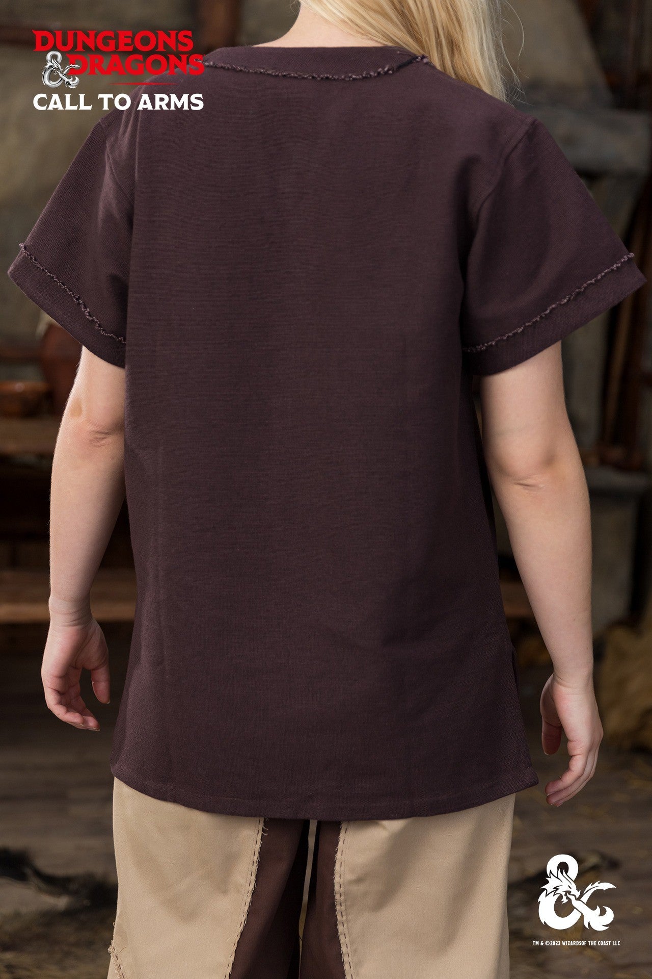Dungeons & Dragons Barbarian T-Shirt - Brown Fantasy RPG Gaming Tee for D&D Fans & Tabletop Roleplaying Enthusiasts - Perfect for Game Nights & Cosplay