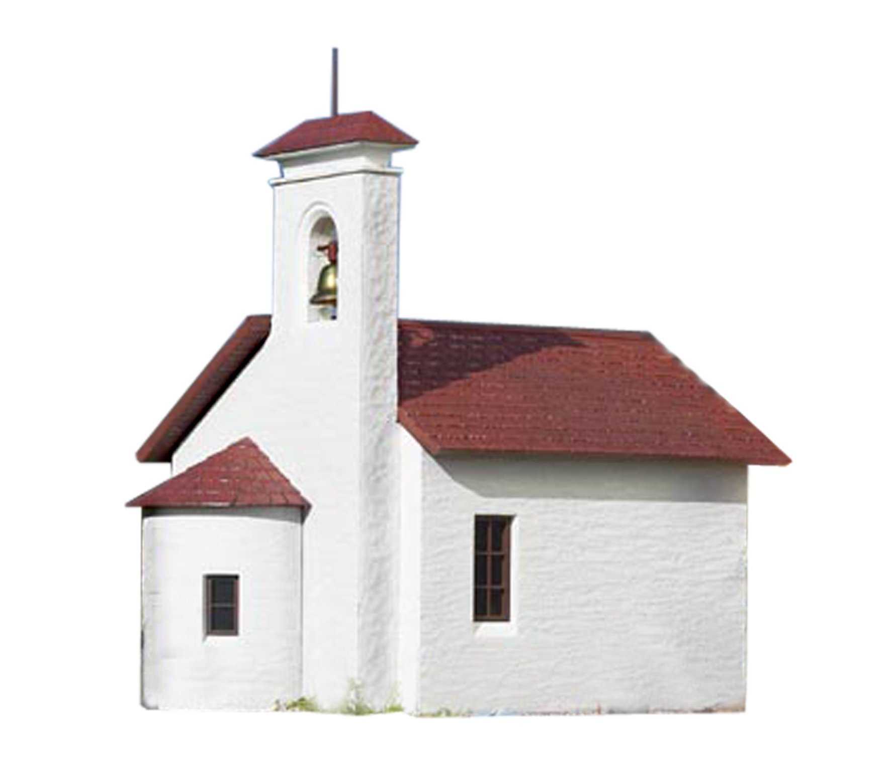 PIKO G Scale Saint Bonifaz Chapel Kit - Model Train Building for Garden Railways | Perfect for Christmas Villages & Outdoor Train Layouts