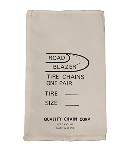 Road Blazer Cam 5.5mm V-Bar Link Tire Chains (2814QC) - Heavy Duty Snow Chains for Trucks, SUVs & 4WD Vehicles - Winter Traction for Icy & Snowy Roads
