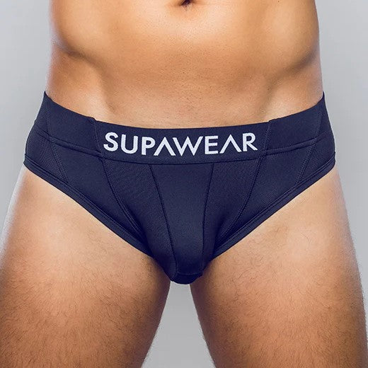 Supawear Vortex Breathable Men's Underwear - Soft Cotton Briefs for Comfort & Support - Perfect for Workouts, Travel & Everyday Wear
