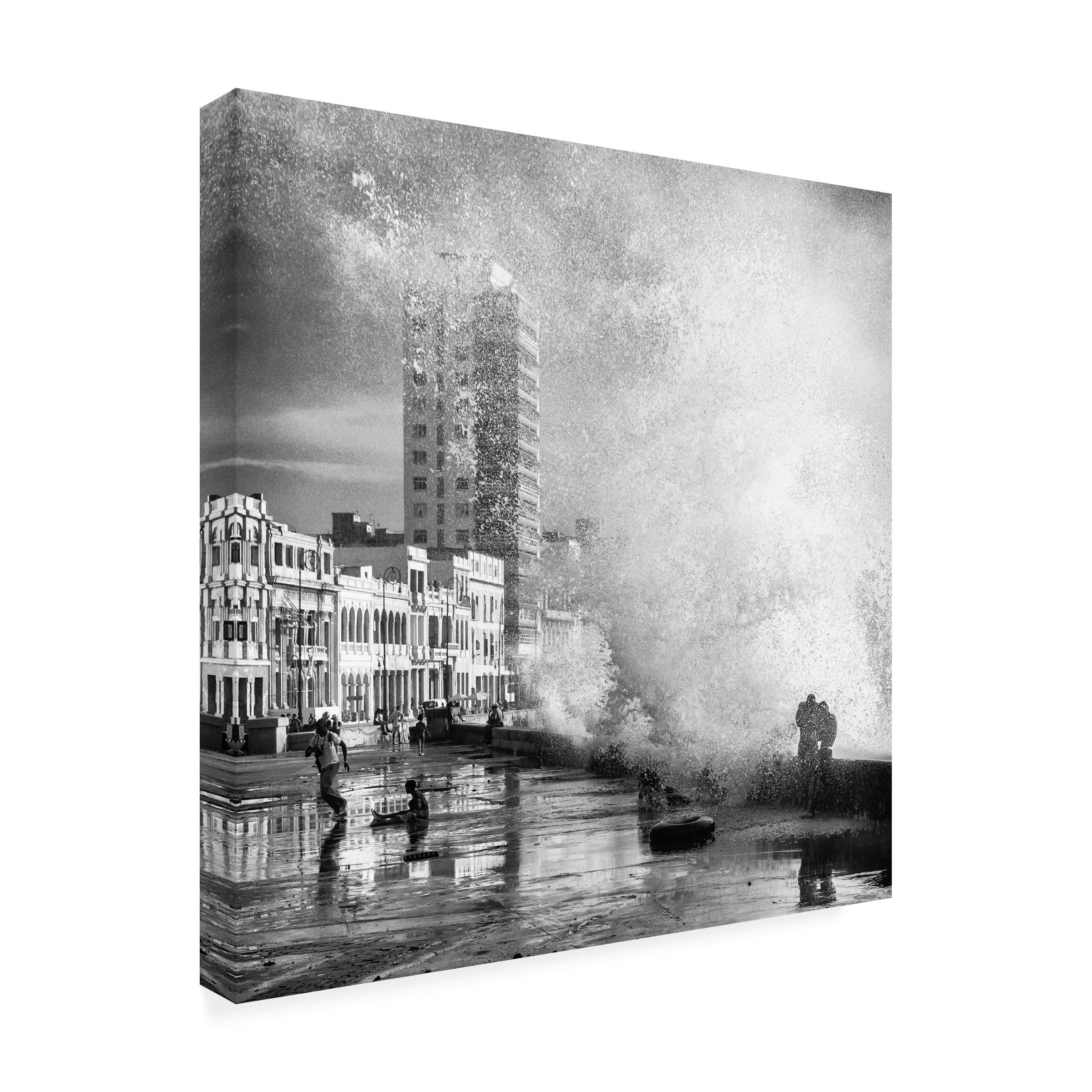 Thomas Siegel 'Malecan' Canvas Art Print - Modern Abstract Wall Decor for Living Room, Bedroom & Office | Trademark Fine Art Collection