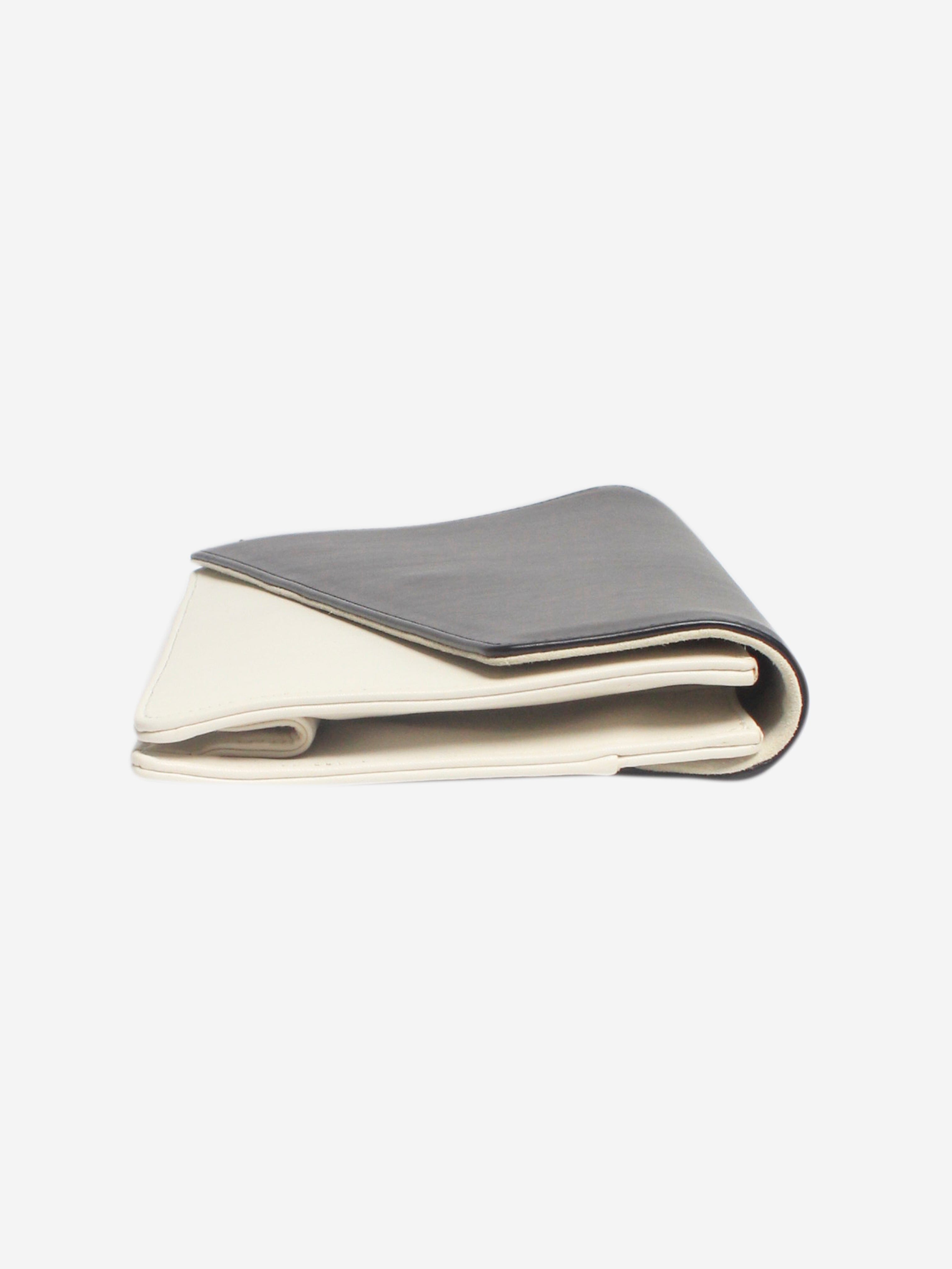 Elegant Black and White Monochrome Clutch Purse for Women - Stylish Evening Bag for Parties, Weddings & Special Occasions