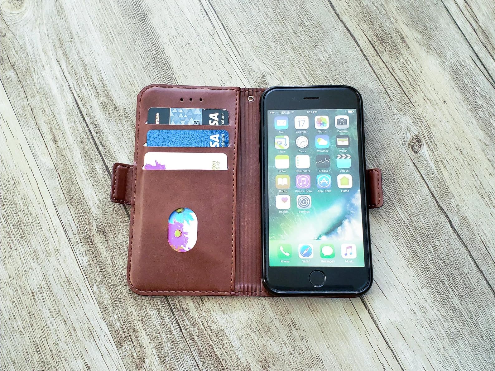 Gothic Owl Leather Wallet Phone Case for iPhone X XS XR 11 12 13 14 15 Pro Max & Galaxy S24 S23 S22 S21 S20 Ultra Note 20 10 Plus - RFID Blocking, Card Holder, Protective Cover - Perfect for Travel, Work & Everyday Use