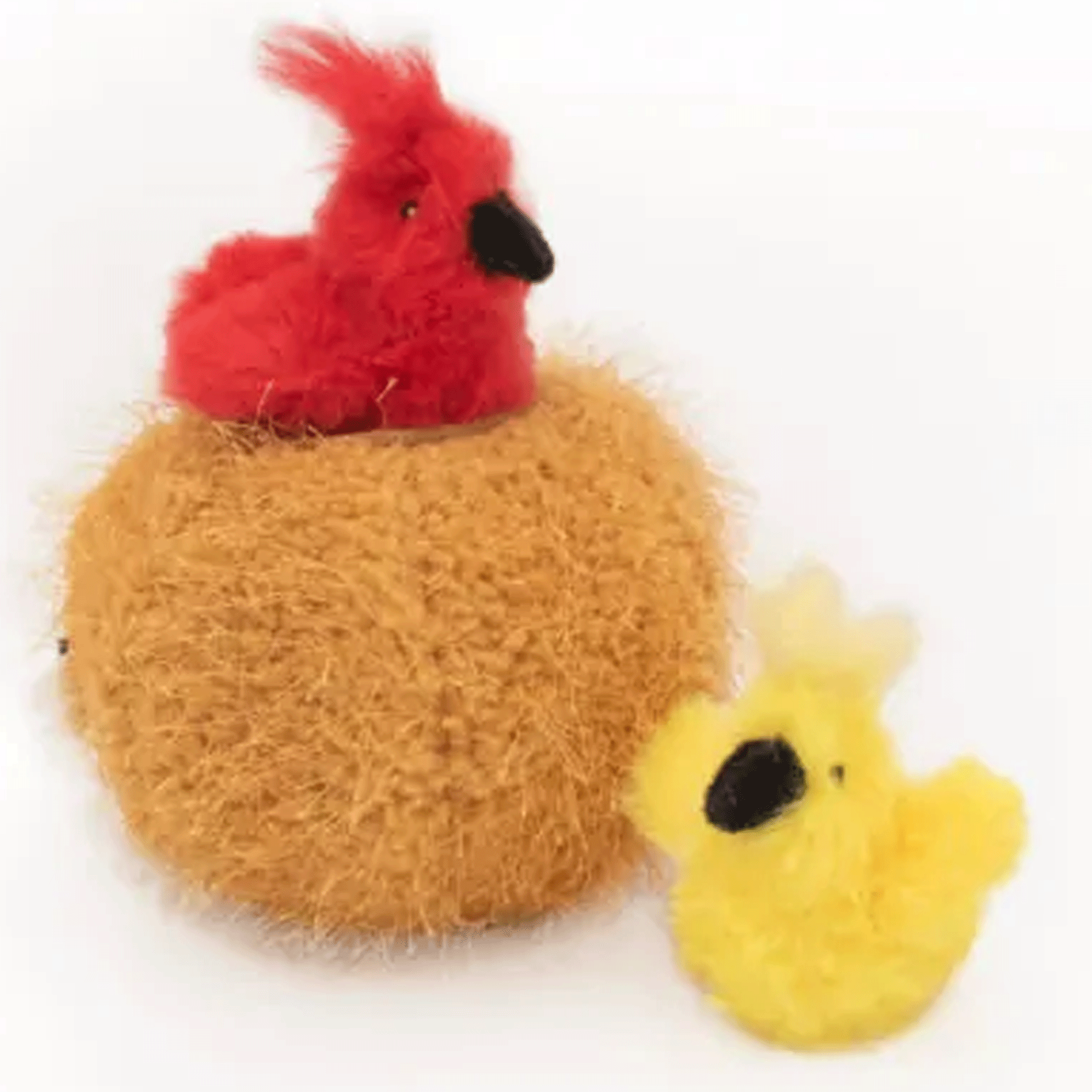 Zippy Claws Interactive Cat Toy - Birds Nest Burrow with Feathers for Indoor Play, Hunting Simulation & Exercise - Perfect for Kittens & Adult Cats