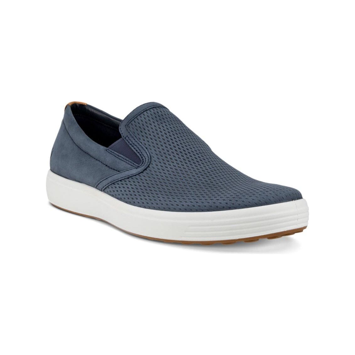 ECCO SOFT 7 Slip-On 2.0 Men's Comfortable Loafers - Breathable & Lightweight Walking Shoes for Work, Travel & Casual Wear - Final Sale
