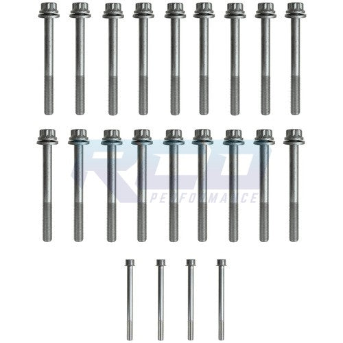 Fel Pro 6.6L Duramax Performance Head Bolts Kit with Washers - Heavy Duty Engine Upgrade for Diesel Trucks, Perfect for Towing & Off-Road Use