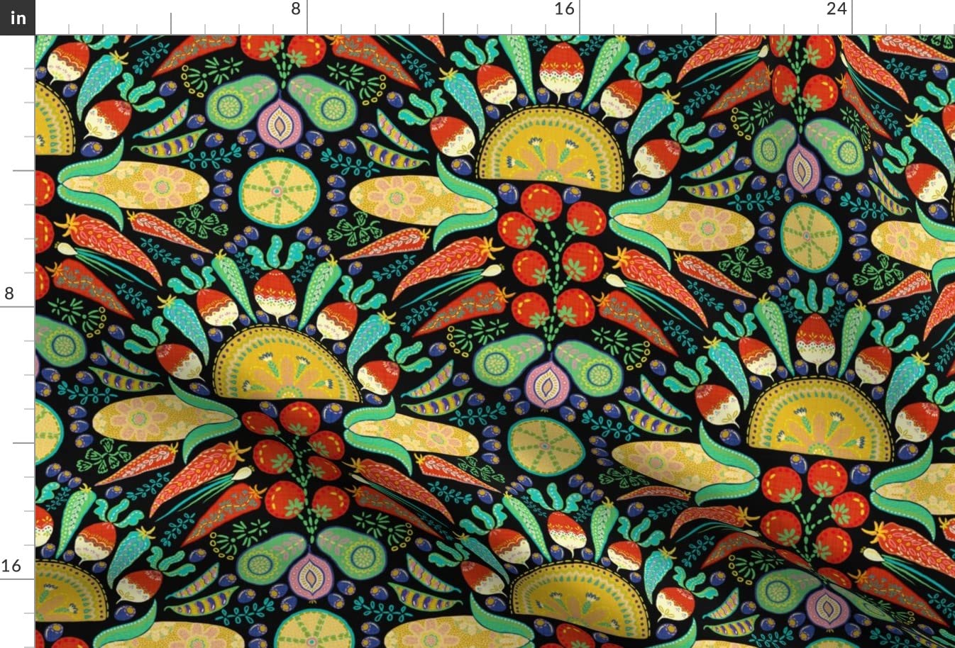 Mexican Taco Fiesta Printed Minky Fabric - Black Folk Art Corn Tacos Design for Cinco de Mayo - Soft Plush Material for Baby Blankets, Quilt Backing & DIY Plush Toys - Perfect for Sewing Projects, Home Decor & Festive Crafts