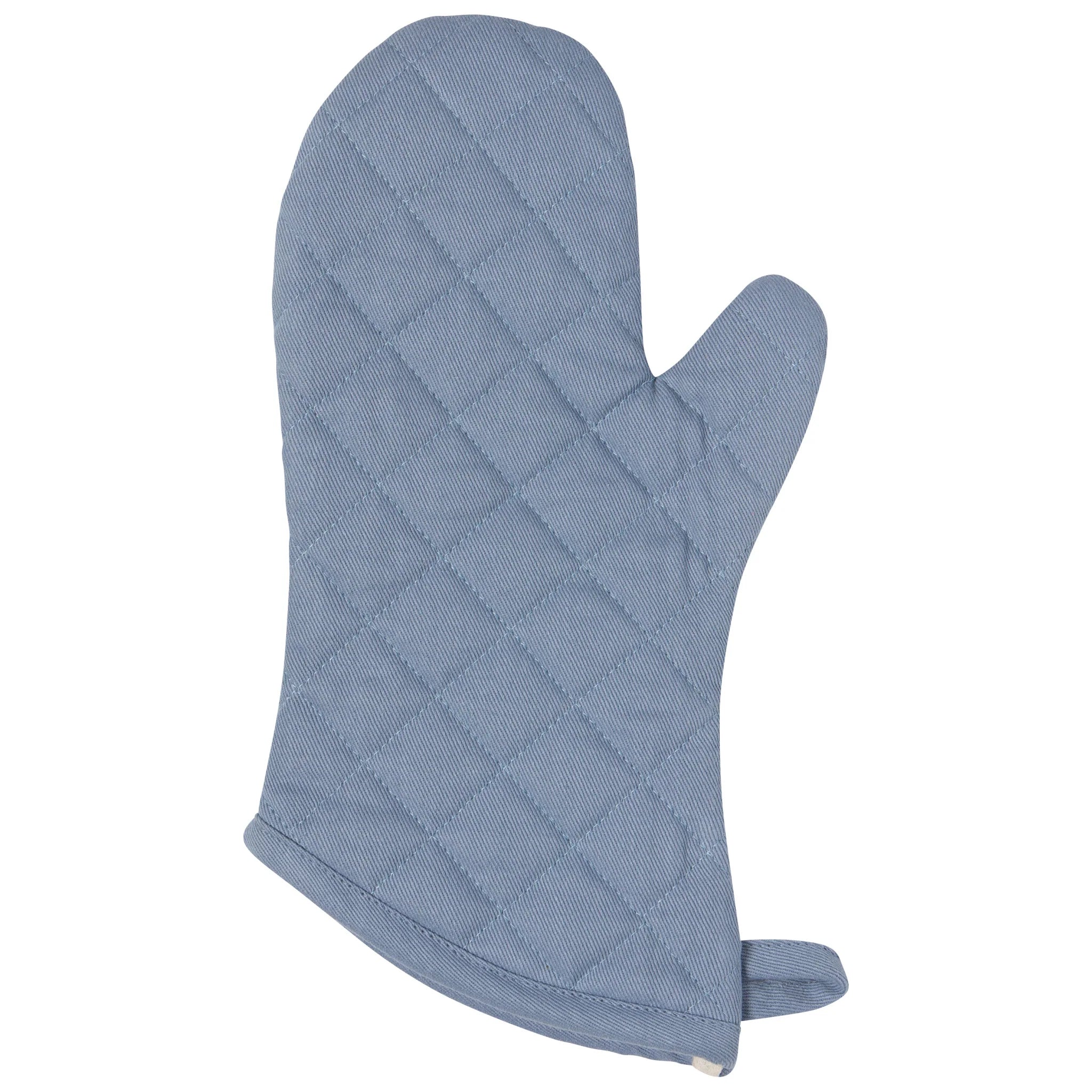 Now Designs Premium Heat-Resistant Oven Mitt - Slate Blue Kitchen Glove for Baking, Grilling & Cooking - Perfect for Home Chefs & Holiday Cooking