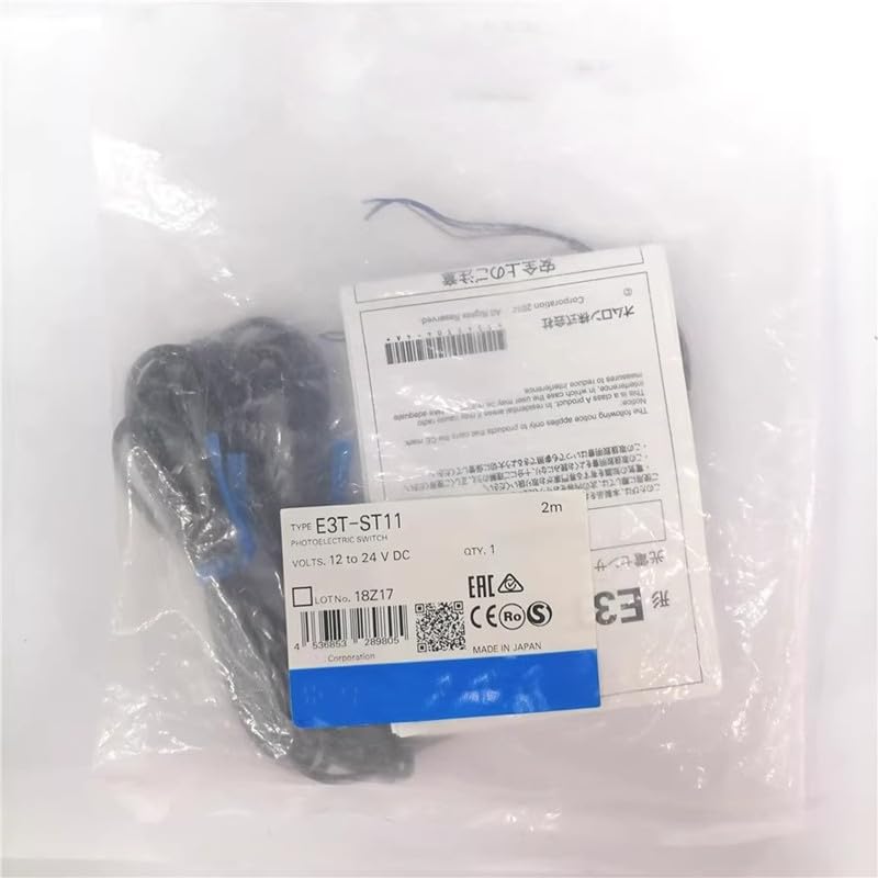 E3T-ST11 Photoelectric Switch Sensor - High Precision, 6 Months Warranty - Ideal for Industrial Automation, Packaging Machinery, and Conveyor Systems